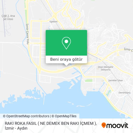 RAKI ROKA FASIL  ( NE DEMEK BEN RAKI İÇMEM ) harita
