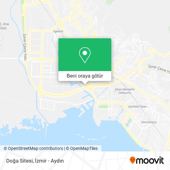 Doğa Sitesi harita