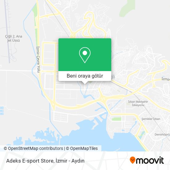 Adeks E-sport Store harita