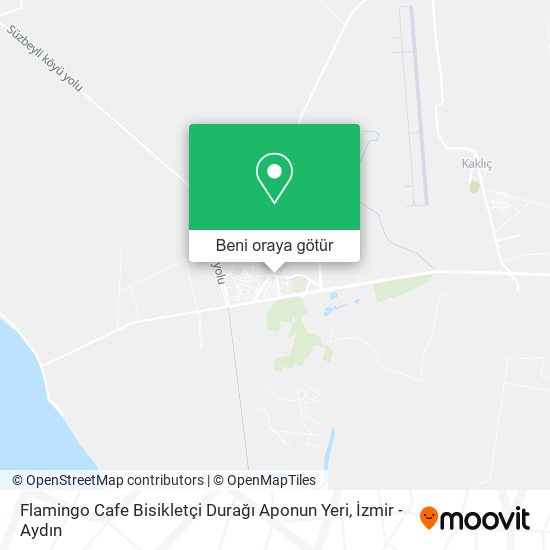 Flamingo Cafe Bisikletçi Durağı Aponun Yeri harita