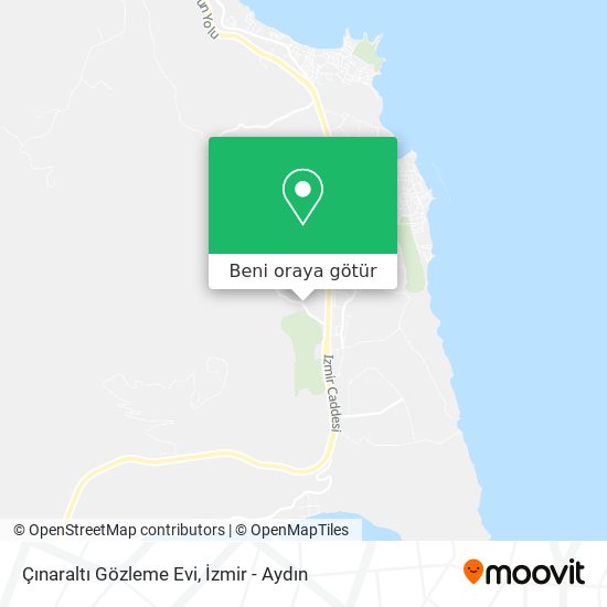 Çınaraltı Gözleme Evi harita
