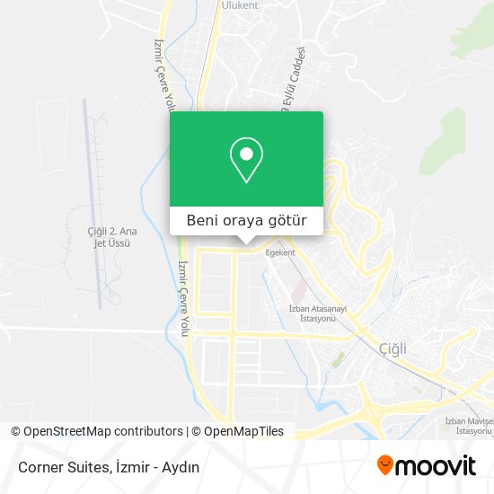 Corner Suites harita