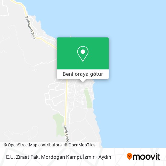 E.U. Ziraat Fak. Mordogan Kampi harita