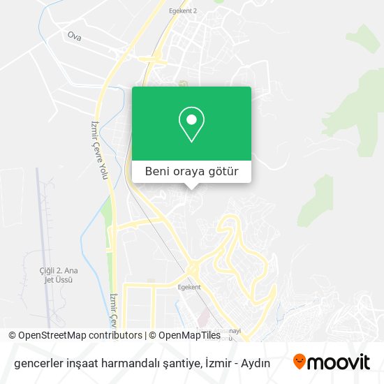 gencerler inşaat harmandalı şantiye harita