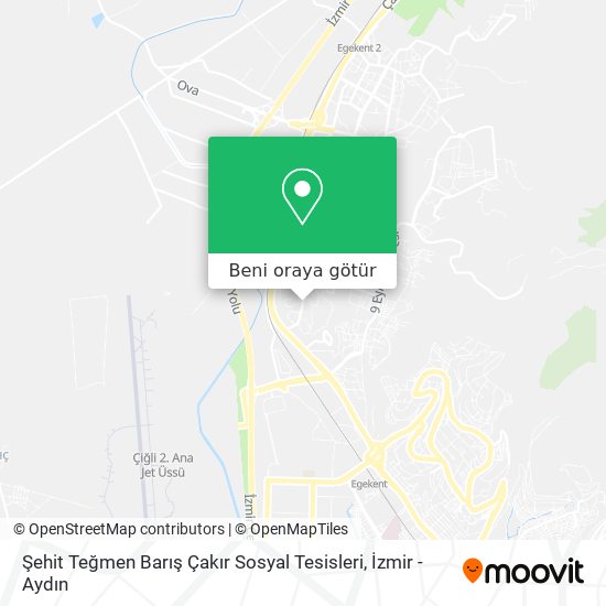 Şehit Teğmen Barış Çakır Sosyal Tesisleri harita