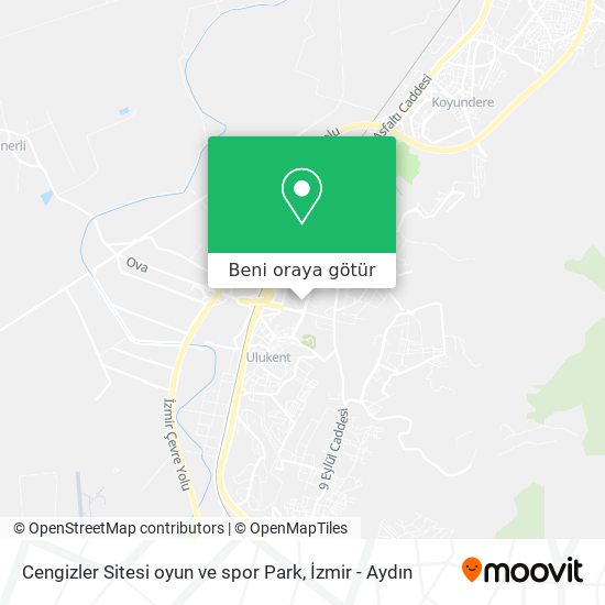 Cengizler Sitesi oyun ve spor Park harita
