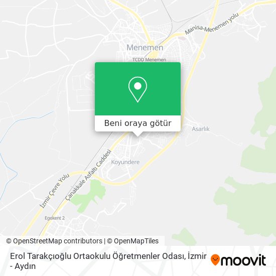 Erol Tarakçıoğlu Ortaokulu Öğretmenler Odası harita