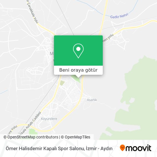 Ömer Halisdemir Kapalı Spor Salonu harita