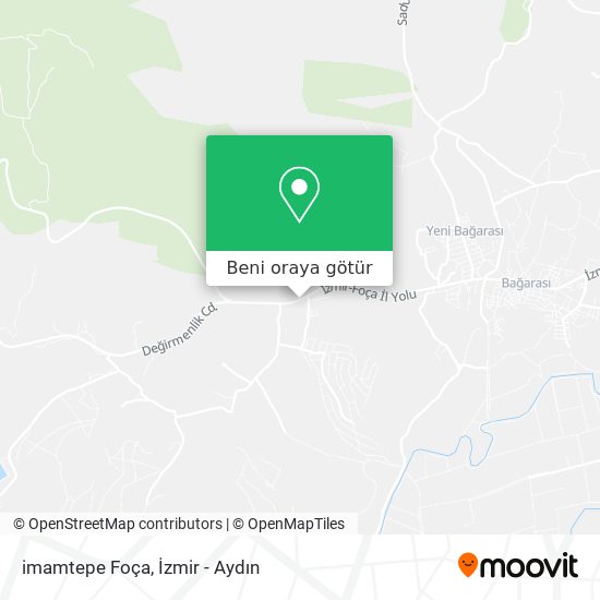 imamtepe Foça harita