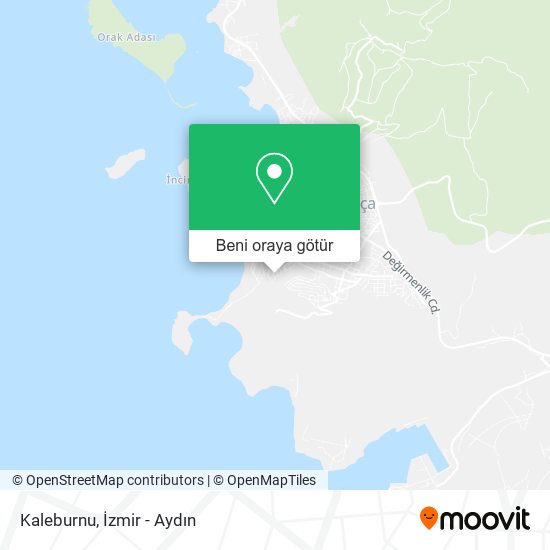 Kaleburnu harita