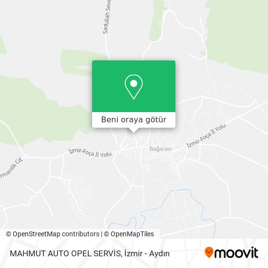 MAHMUT AUTO OPEL SERVİS harita