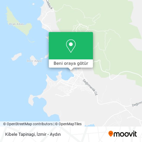 Kibele Tapinagi harita