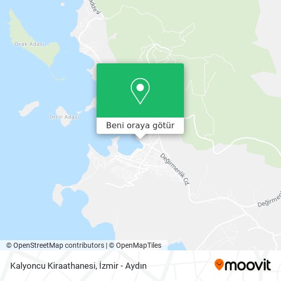 Kalyoncu Kiraathanesi harita