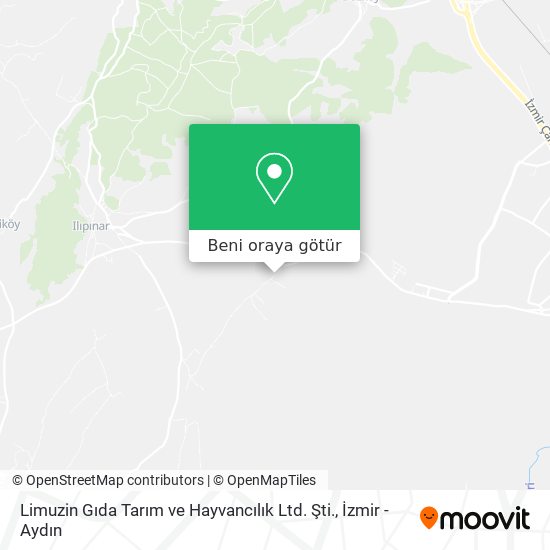 Limuzin Gıda Tarım ve Hayvancılık Ltd. Şti. harita