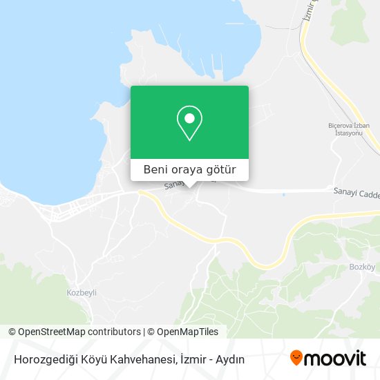 Horozgediği Köyü Kahvehanesi harita