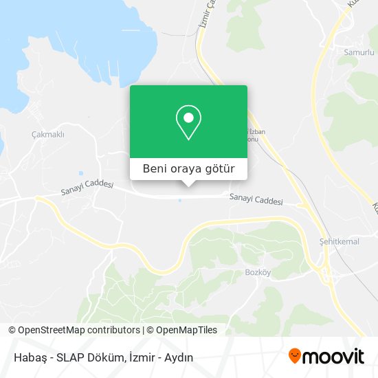 Habaş - SLAP Döküm harita