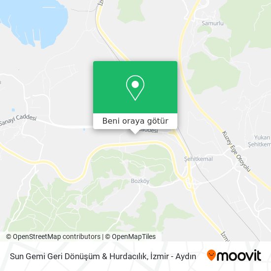 Sun Gemi Geri Dönüşüm & Hurdacılık harita