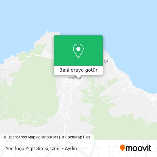 Yenifoça Yiğit Sitesi harita