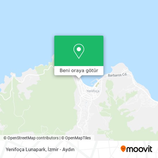 Yenifoça Lunapark harita