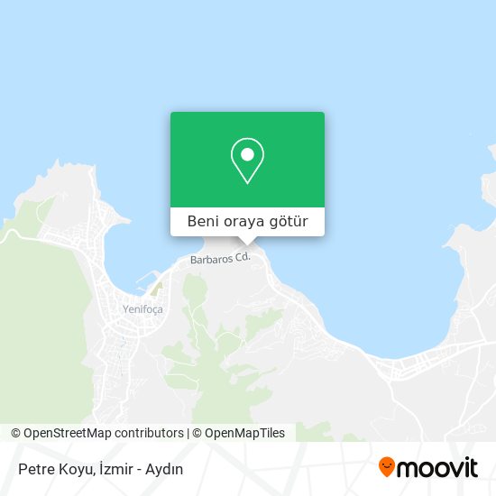 Petre Koyu harita