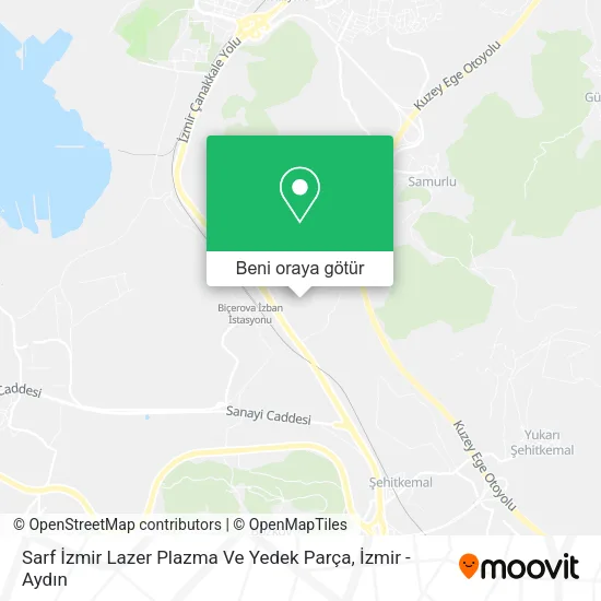 Sarf İzmir Lazer Plazma Ve Yedek Parça harita