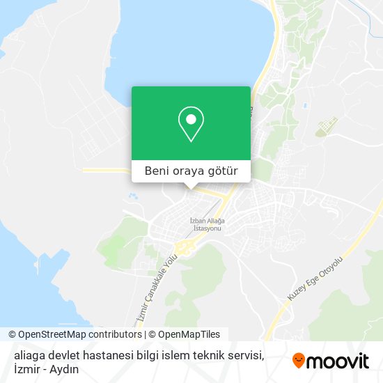 aliaga devlet hastanesi bilgi islem teknik servisi harita
