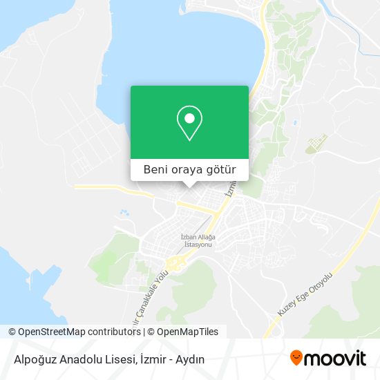 Alpoğuz Anadolu Lisesi harita
