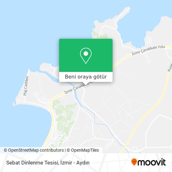 Sebat Dinlenme Tesisi harita