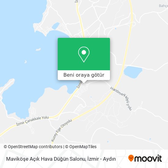 Maviköşe Açık Hava Düğün Salonu harita