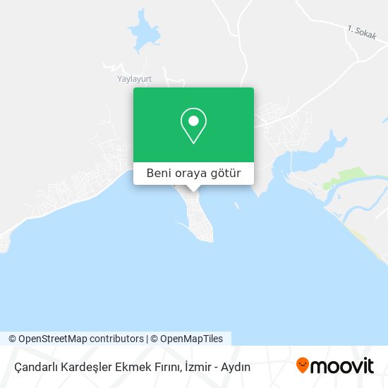 Çandarlı Kardeşler Ekmek Fırını harita