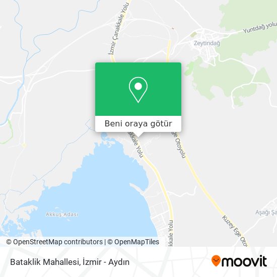 Bataklik Mahallesi harita