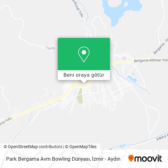 Park Bergama Avm Bowling Dünyası harita