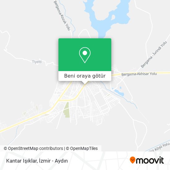 Kantar Işıklar harita