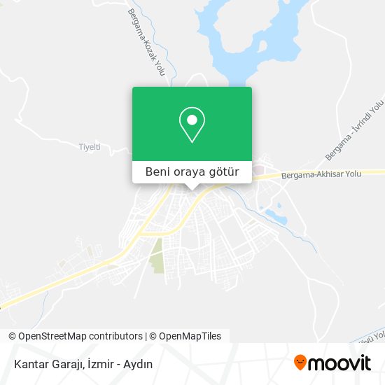 Kantar Garajı harita