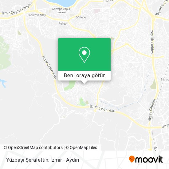 Yüzbaşı Şerafettin harita