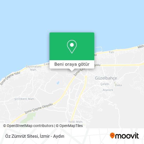Öz Zümrüt Sitesi harita