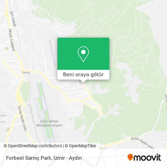 Forbest Sarnıç Park harita