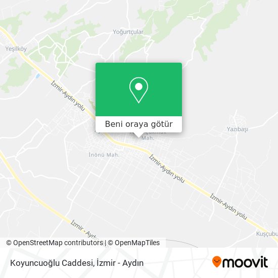 Koyuncuoğlu Caddesi harita