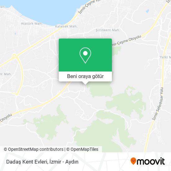 Dadaş Kent Evleri harita