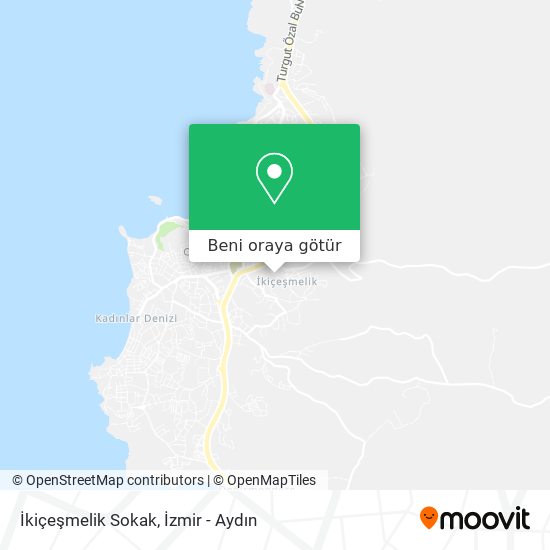 İkiçeşmelik Sokak harita