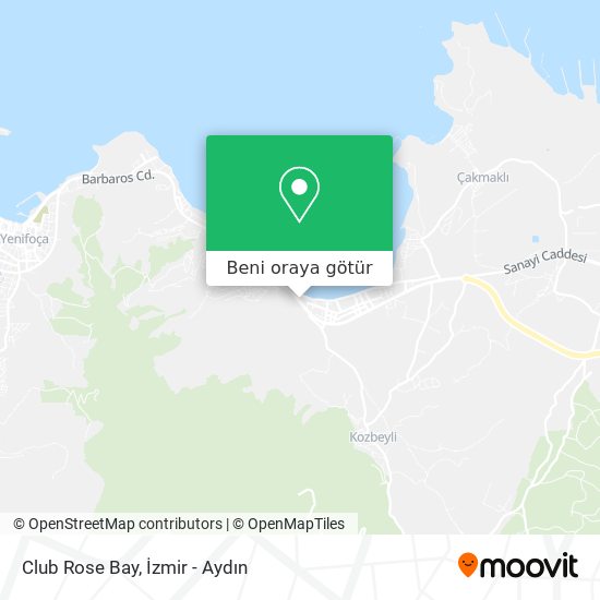 Club Rose Bay harita