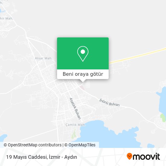 19 Mayıs Caddesi harita