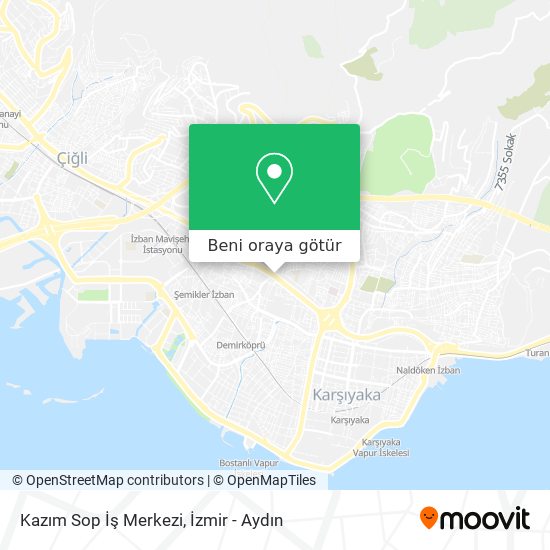Kazım Sop İş Merkezi harita