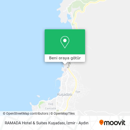 RAMADA Hotel & Suites Kuşadası harita