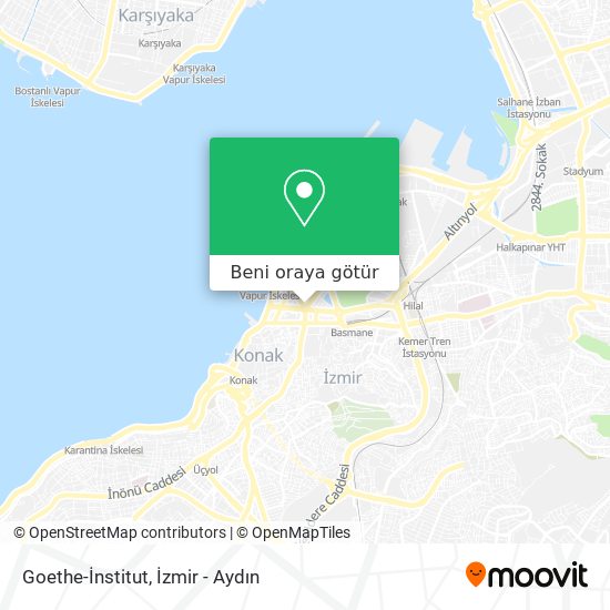 Goethe-İnstitut harita