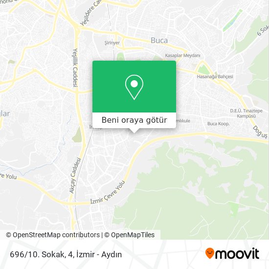 696/10. Sokak, 4 harita