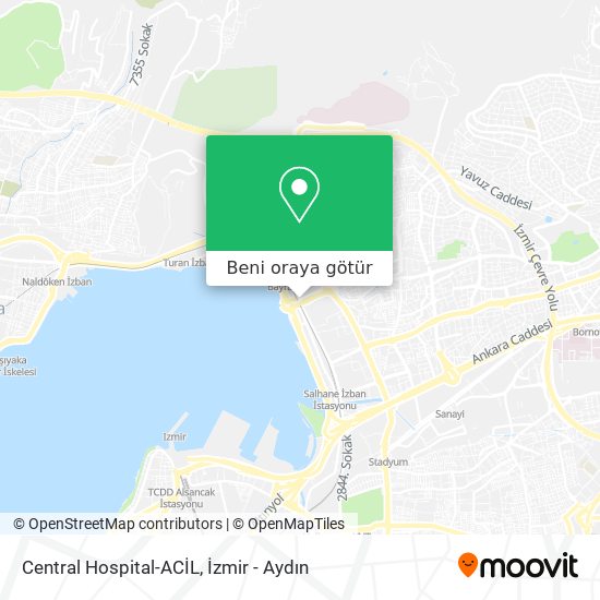 Central Hospital-ACİL harita