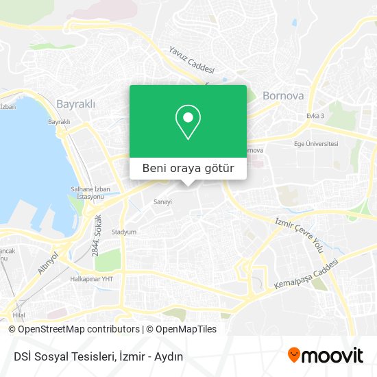 DSİ Sosyal Tesisleri harita
