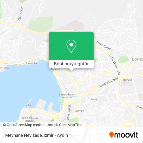Meyhane Nevizade harita