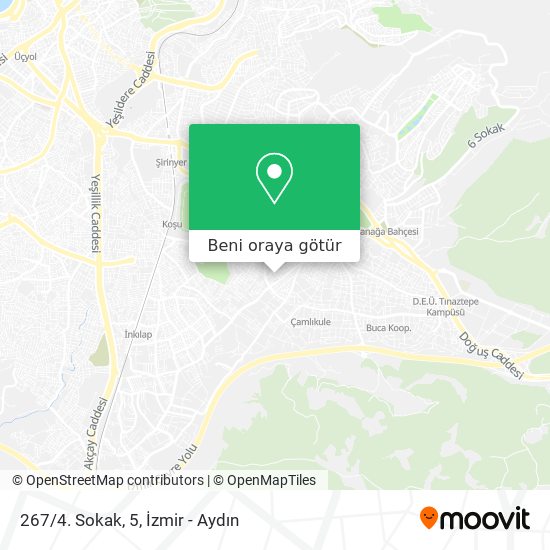267/4. Sokak, 5 harita